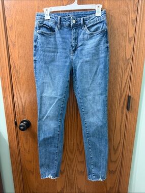 a.n.a Women's Medium Blue High-Rise Skinny Jeans